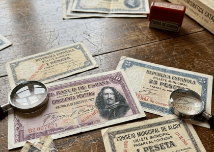 billetes de la república española